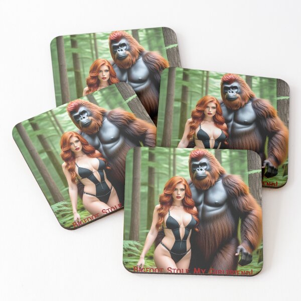 Item preview, Bigfoot Stole My Girlfriend! designed and sold by FatCatStudios.