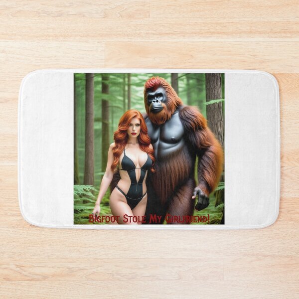 Item preview, Bigfoot Stole My Girlfriend! designed and sold by FatCatStudios.