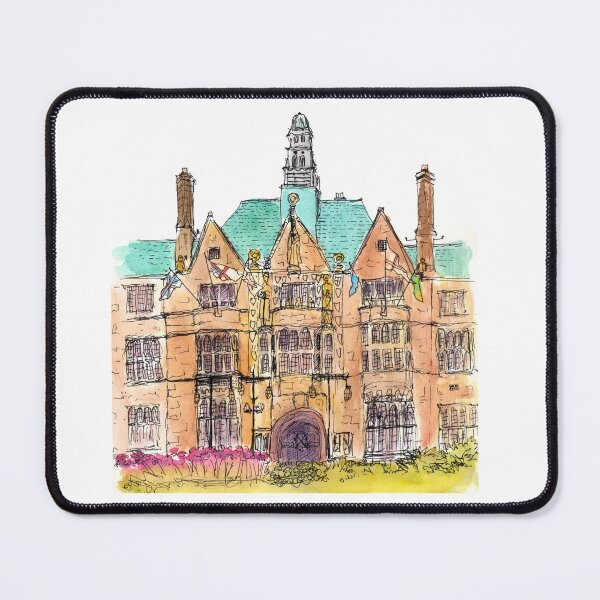 Item preview, Entrance to Coventry Council House - Urban Sketch designed and sold by paleheather.