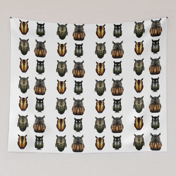 Item preview, Wild Owls Bundle designed and sold by PlanetMarker.