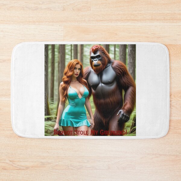 Item preview, Bigfoot Stole My Girlfriend! designed and sold by FatCatStudios.