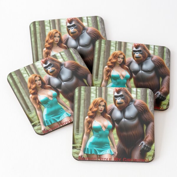 Item preview, Bigfoot Stole My Girlfriend! designed and sold by FatCatStudios.