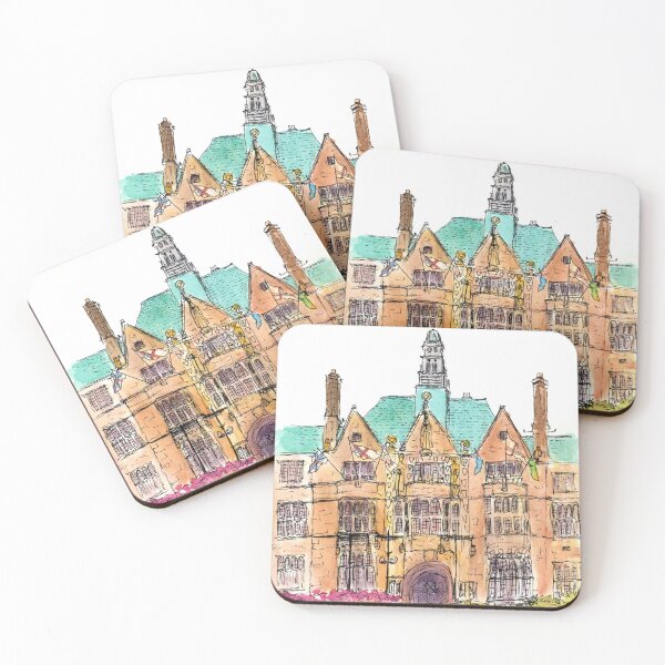 Item preview, Entrance to Coventry Council House - Urban Sketch designed and sold by paleheather.