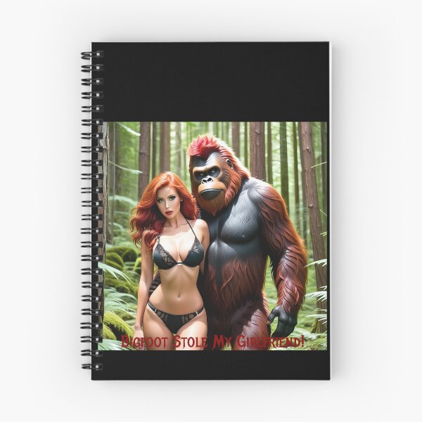 Item preview, Bigfoot Stole My Girlfriend! designed and sold by FatCatStudios.