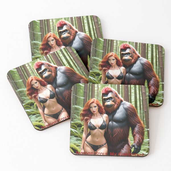 Item preview, Bigfoot Stole My Girlfriend! designed and sold by FatCatStudios.