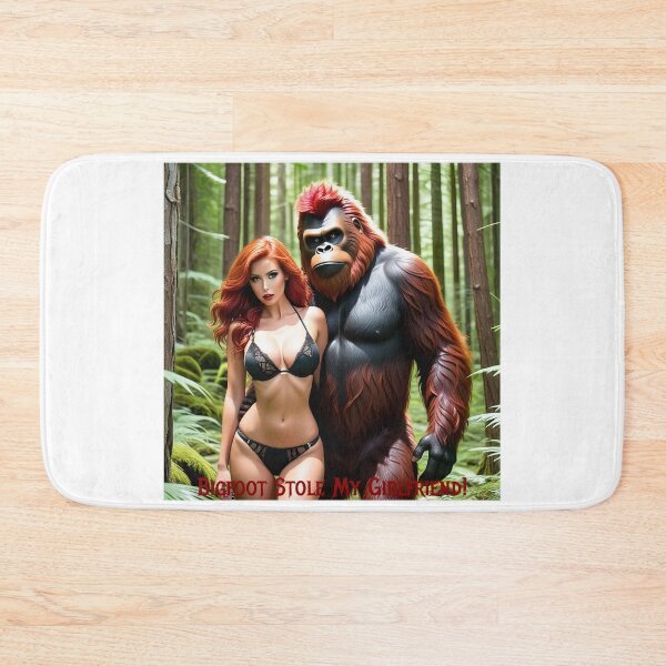 Item preview, Bigfoot Stole My Girlfriend! designed and sold by FatCatStudios.
