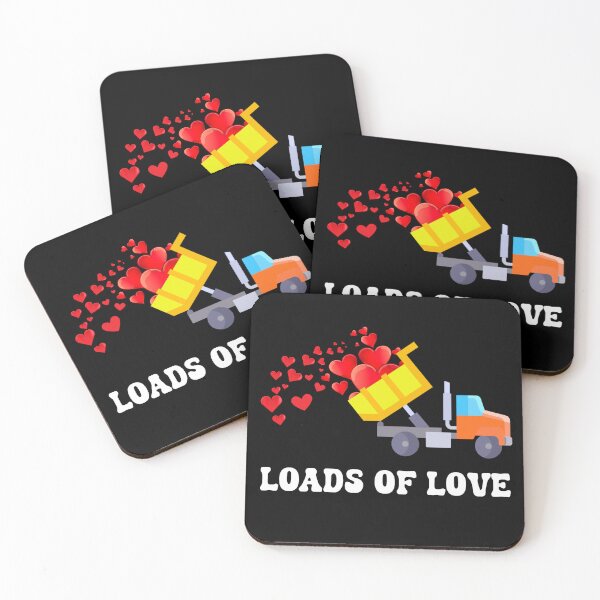 Item preview, Loads Of Love Toddler Valentine's Truck designed and sold by Chmielayka.