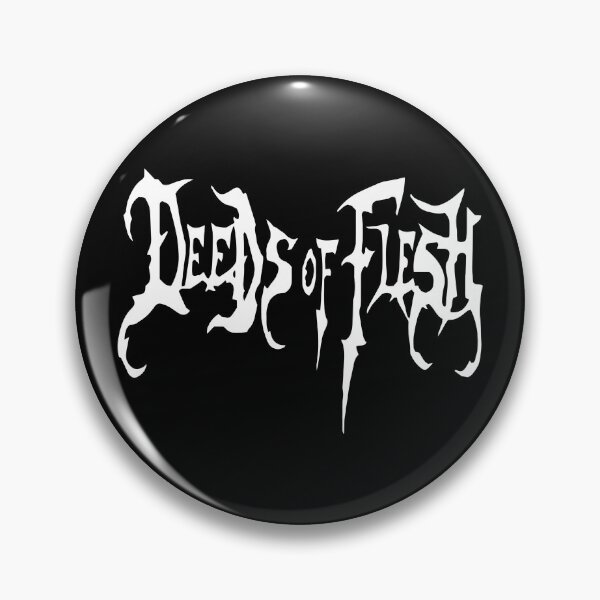 Item preview, Deeds Of Flesh Band Fan-Made Tee designed and sold by SkullsAndShirts.