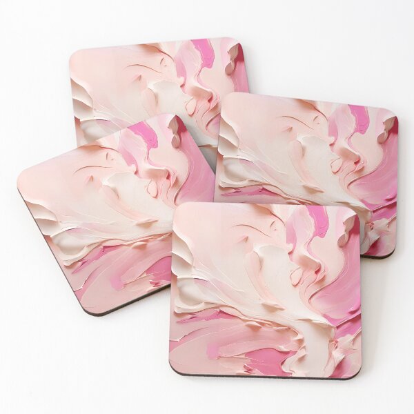 Item preview, Pastel pink mixed color art designed and sold by SrumbleArt.