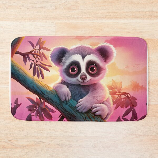 Item preview, Enchanting Loris Dreams: Y2K Rainbow Slow Loris Apparel and Accessories - Embrace the Magical Slothfulness! designed and sold by ChromaKins.