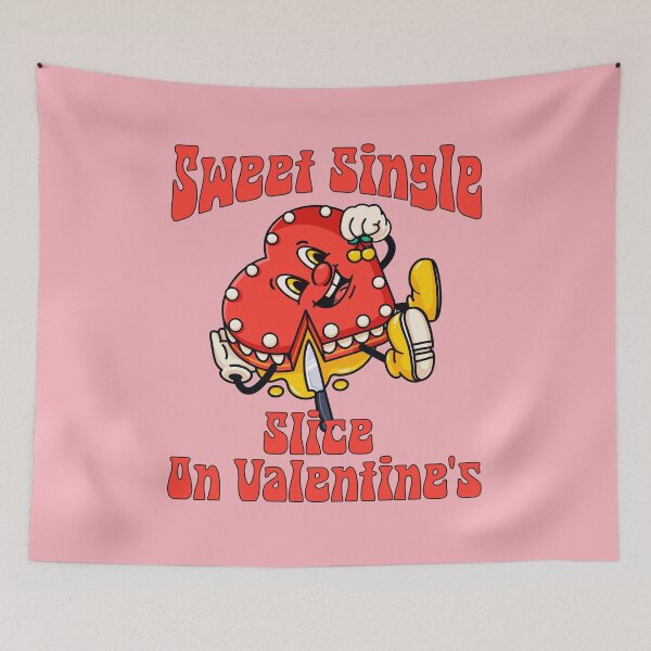 Item preview, Single On Valentines designed and sold by RockBeeDesigns.