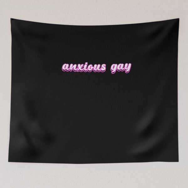 Item preview, anxious gay designed and sold by BritySpear.