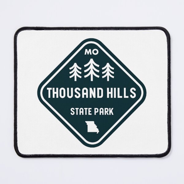 Item preview, Thousand Hills State Park Missouri Rhombus designed and sold by bivenart.