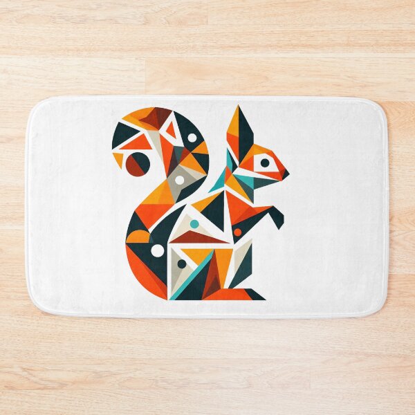 Item preview, Geometric squirrel designed and sold by Alibeyoglu.