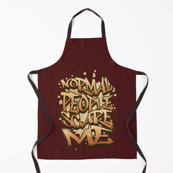Item preview, Normal People Scare Me Horror Story Movies designed and sold by BlueGoldArt.