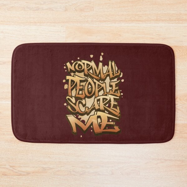Item preview, Normal People Scare Me Horror Story Movies designed and sold by BlueGoldArt.