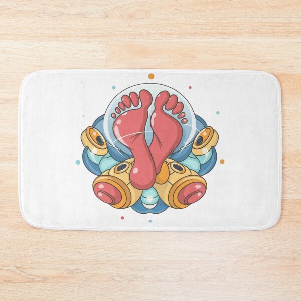 Item preview, Futuristic Footprints designed and sold by badjershop.