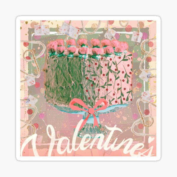 ADESIVI STICKERS ST665 san valentino letter