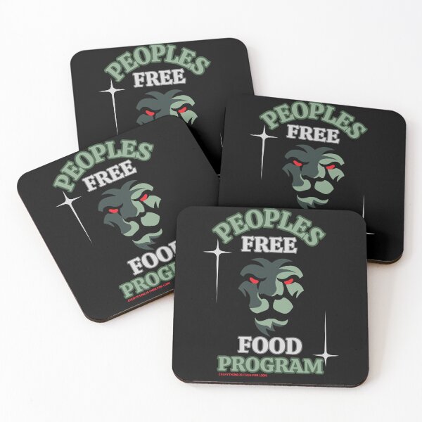 Item preview, peoples free food program designed and sold by darkthings design.