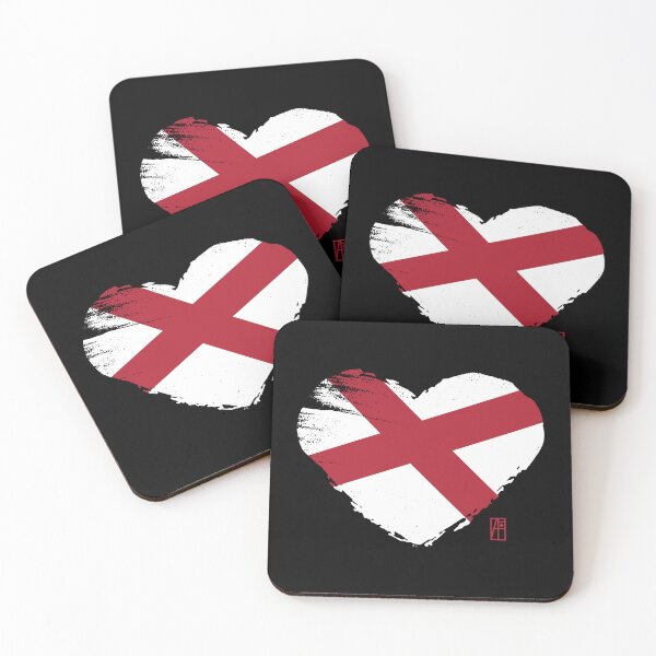 Item preview, U.S. state - I Love Alabama - Alabama flag designed and sold by ArtProjectShop.