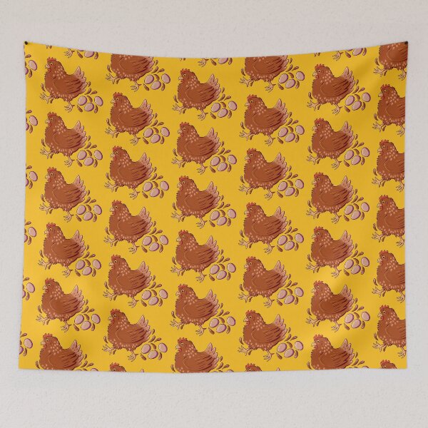 Item preview, Red Star Chicken Hen designed and sold by skybluekitty.
