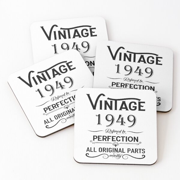 Item preview, Born in 1949 vintage retro classic birthday gifts designed and sold by Alexaltay.