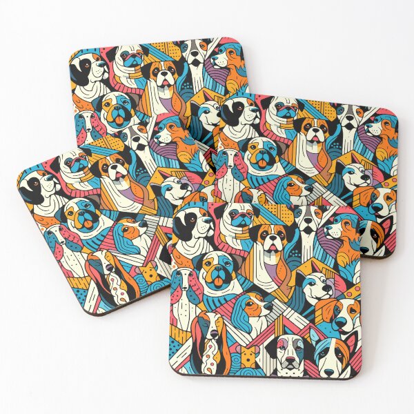 Item preview, Festival of Colors in the Canine World designed and sold by Gacram.