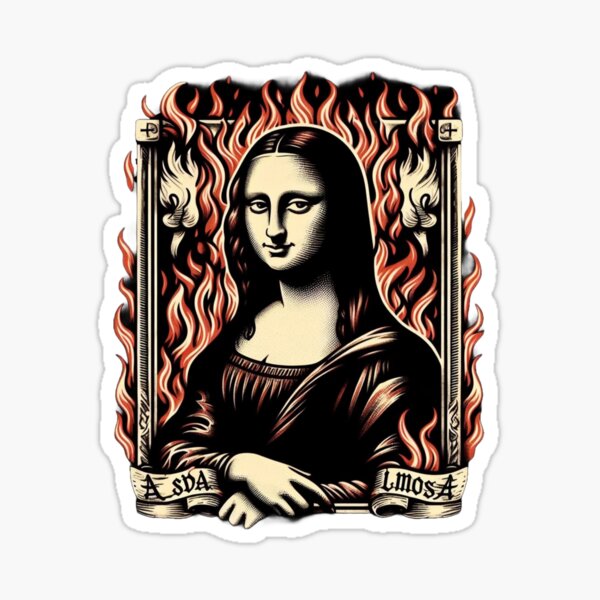 Item preview, Mona Lisa designed and sold by Greydate.