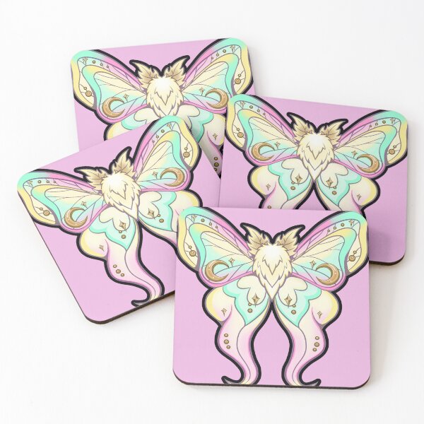 Item preview, Rainbow Moth designed and sold by Fernscalling.