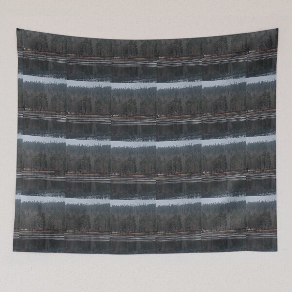 Item preview, A frozen lake melts after along winter designed and sold by Designfs.