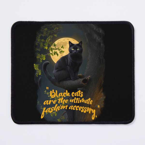 Item preview, Black Cats Are The Ultimate Fashion Accessory designed and sold by Ramzadeen.