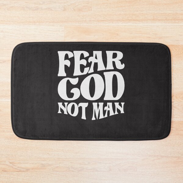 Item preview, Fear God Not Man Christian Quote designed and sold by cidolopez.