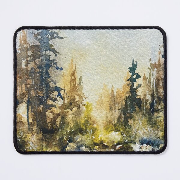 Item preview, Watercolor Landscape Painting - original by Krista Robertson designed and sold by Krista Robertson.