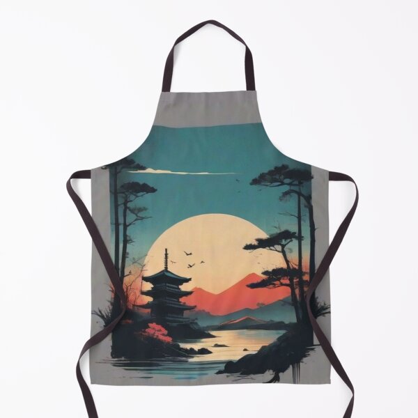 Item preview, Japanese sunset designed and sold by ArtCraftLab.