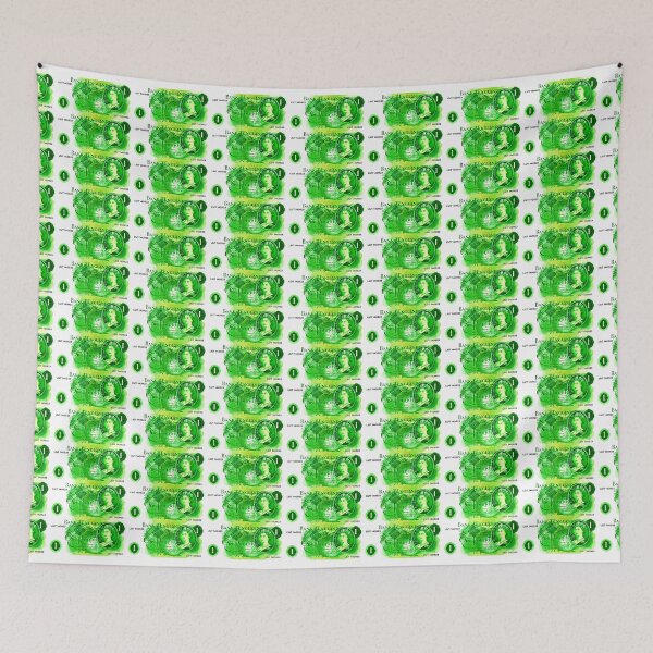 Item preview, British Vintage Classic One Pound Note V1 designed and sold by RetrospectUK.