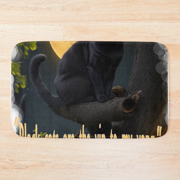 Item preview, Black Cats Are The Yin To My Yang designed and sold by Ramzadeen.