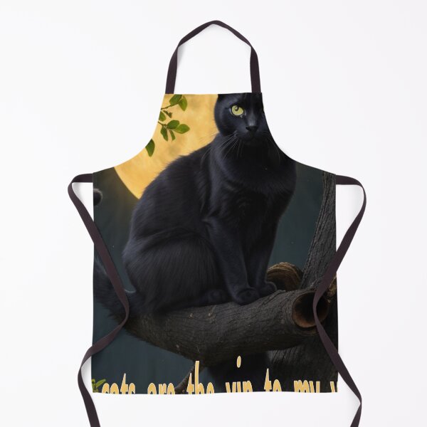 Item preview, Black Cats Are The Yin To My Yang designed and sold by Ramzadeen.