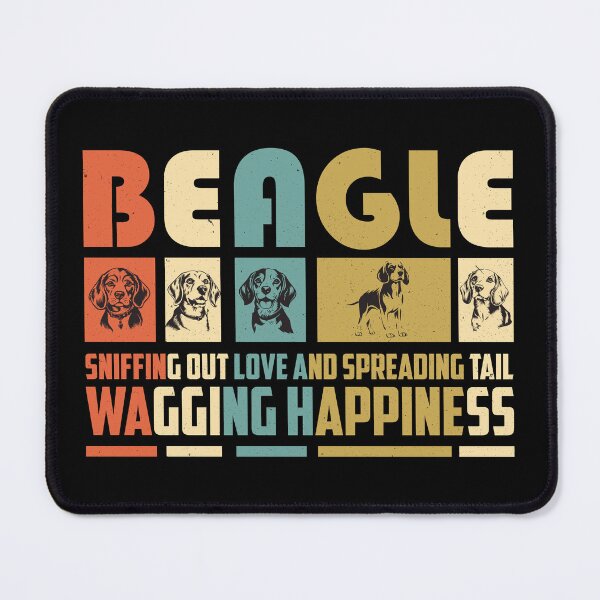 Item preview, Vintage Beagle Dog Quote Design designed and sold by Hansani Nuwanmini Jayawickrama.