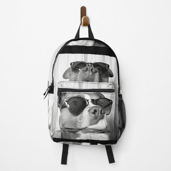 Item preview, Funny Pitbull Photobooth Session Retro Vintage Black and White designed and sold by PrintShangri-La.