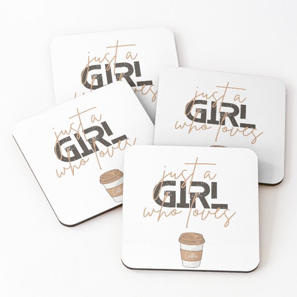 Item preview, Just a Girl who loves Coffee designed and sold by Hamzakhotbi.