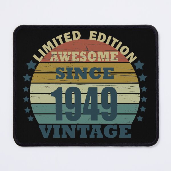 Item preview, Born in 1949 vintage retro classic birthday gifts designed and sold by Alexaltay.
