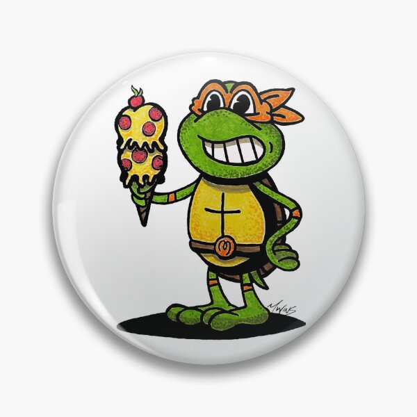 Item preview, Ninja Pizza Ice Cream Cone designed and sold by MaximusJackson.