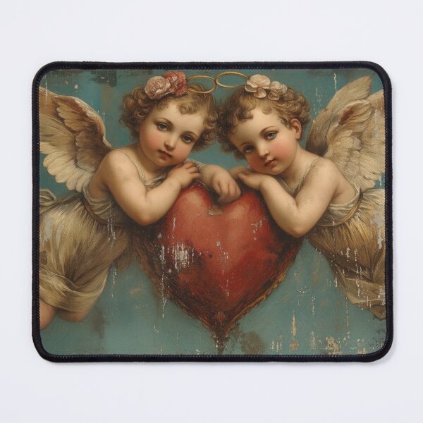 Item preview, Vintage cupid with heart designed and sold by Gatterwe.