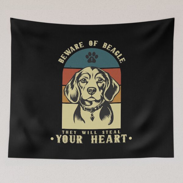 Item preview, Vintage Beagle Dog Design designed and sold by Hansani Nuwanmini Jayawickrama.