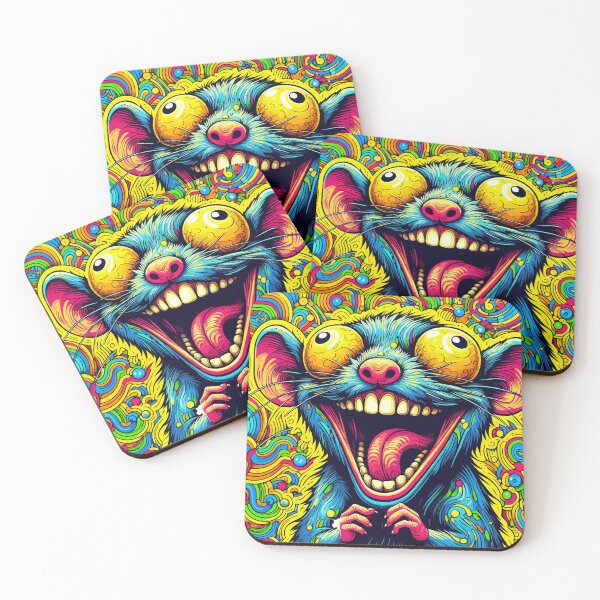 Item preview, Psychedelic Adventure of a Rodent designed and sold by Gacram.