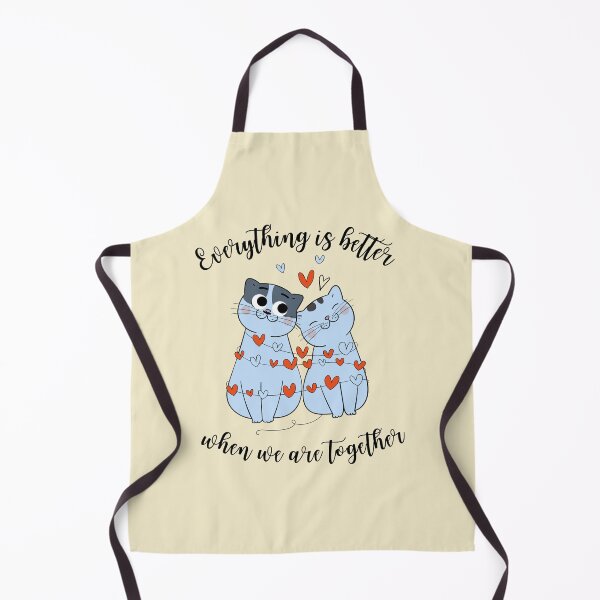 Item preview, Cute Cats Couple Valentine 3 with cream bg designed and sold by mndesignworx.