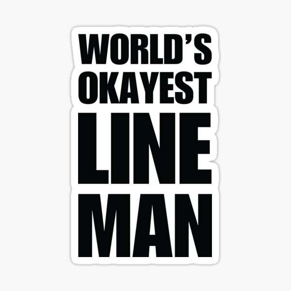 Item preview, Funny World's Okayest Lineman Gift For Linemen Coffee Mug designed and sold by christianadams.