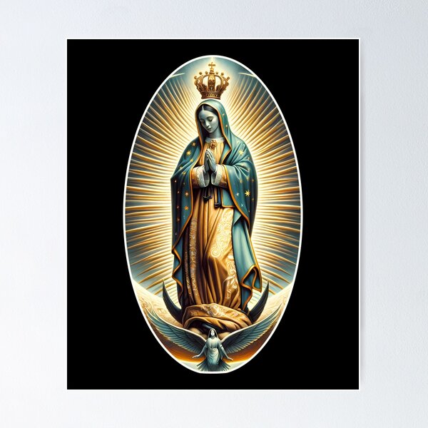Impresión Virgen de Guadalupe Impresión de Arte Católico Virgen María,  Impresión de Nuestra Señora de Guadalupe, Alta Calidad, Regalo del Día del  Padre, regalo religioso -  España