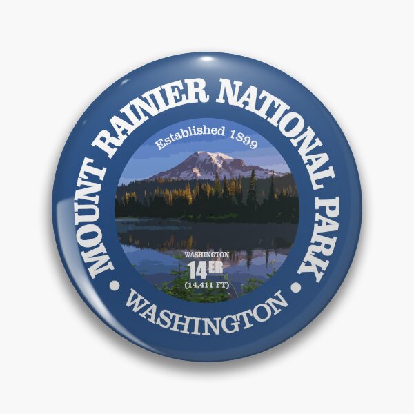 Item preview, Mt Rainier National Park (NP2) designed and sold by curranmorgan.