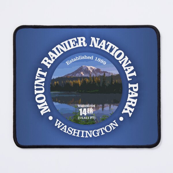 Item preview, Mt Rainier National Park (NP2) designed and sold by curranmorgan.